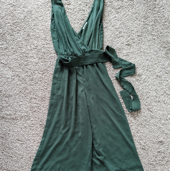 Babaton Olive Maximillion Belted Romper - Picture 1 of 5